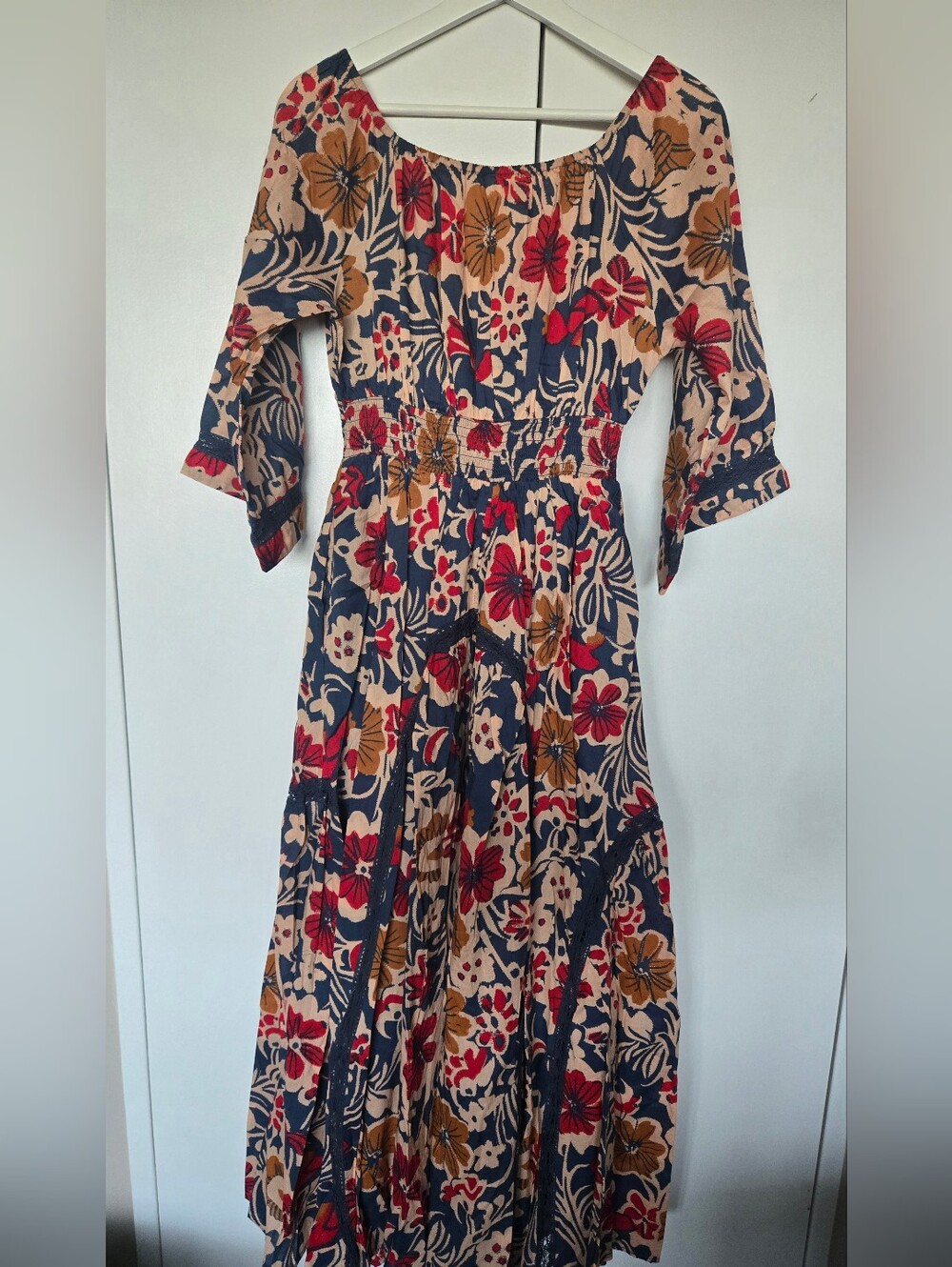 Free People Size XS-S Printed Dixie Maxi Dress - Picture 13 of 15